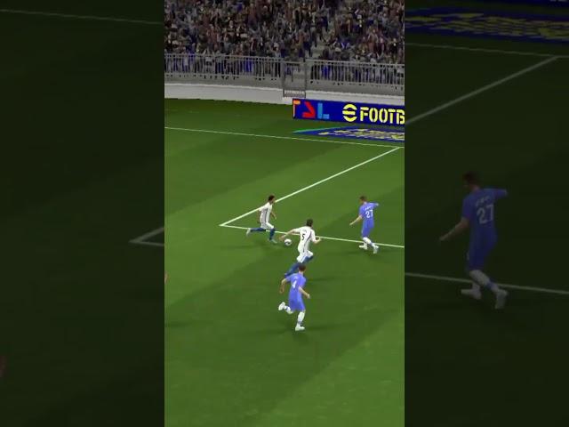 WHAT A DRIBBLE RUN CURVE GOAL BY NEYMAR AGAINST LEGEND AI PES MOBILE