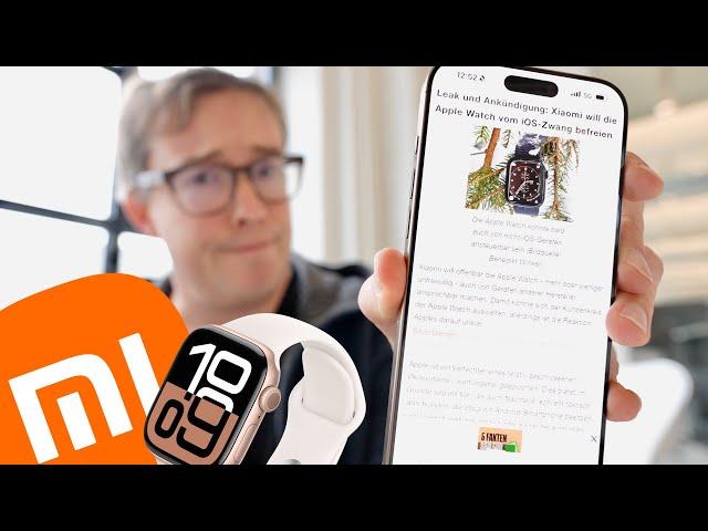 Schluss mit iPhone-Zwang? Xiaomi plant angeblich Apple Watch für Android - irgendwie