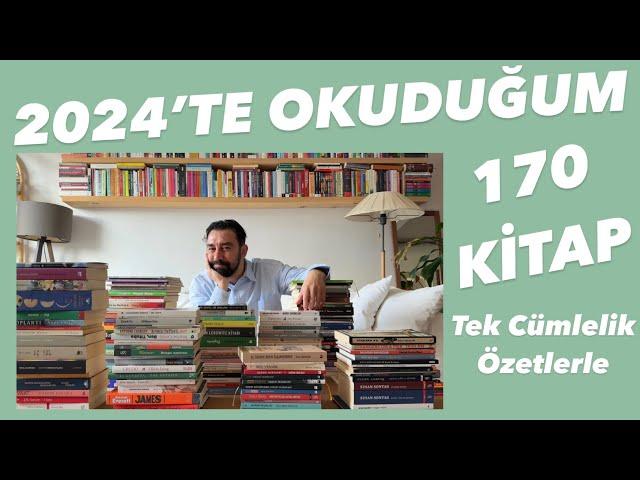 2024 YILINDA OKUDUĞUM TÜM KİTAPLAR