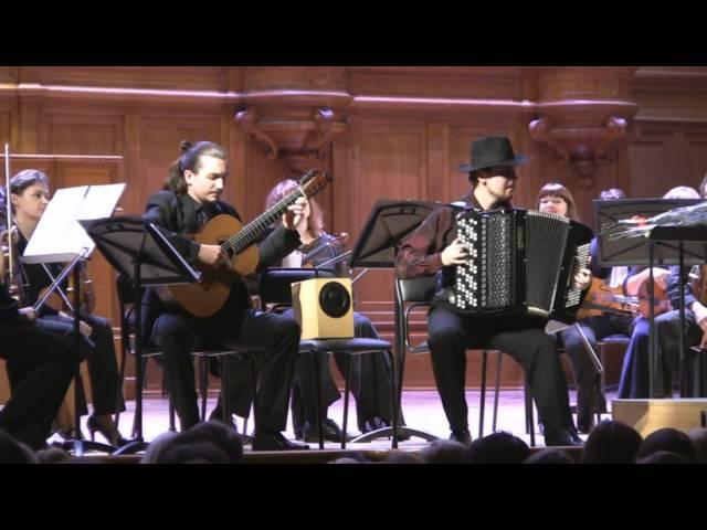 Aydar Gainullin and Artyom Dervoed performing Libertango by Astor Piazzolla