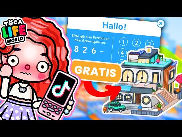 TOCA BOCA LIFE HACKS aus TIKTOK? ICH TESTE SECRETS AUS IN TOCA LIFE WORLD