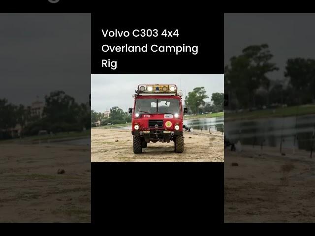  Volvo C303 4x4 Overland Camping Rig #volvoc303 #camping #4x4 #matias 