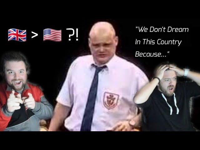 ARE WE NAIVE?!?! Americans React To "Al Murray Vs Americans"