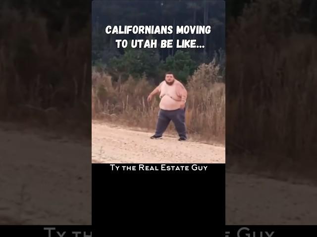 Californians Moving to Utah be like… #movingtoutah