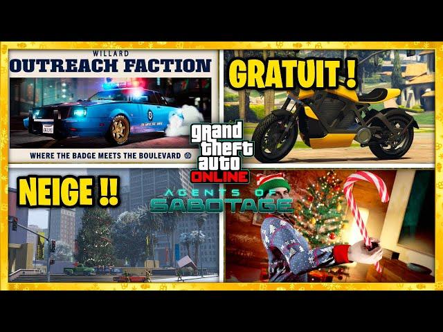 RAPPEL BONUS, PROMO DE JEUDI 26/12 GTA5 ONLINE !!