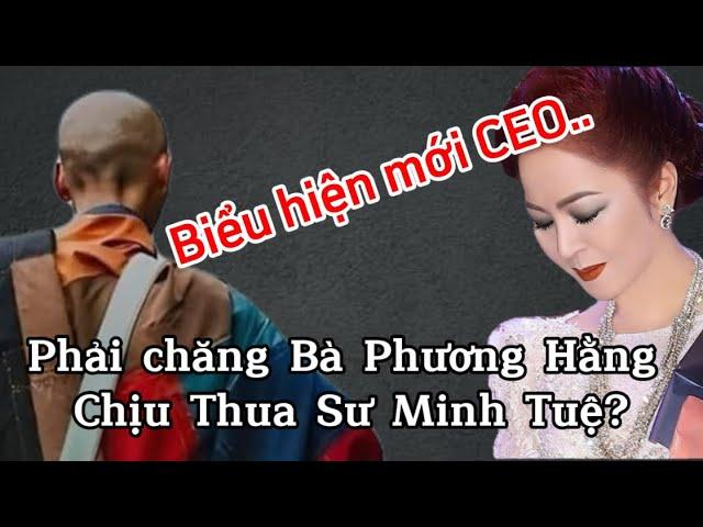 Quá bất ngờ,bà Phương Hằng e ngại trước Sư Minh Tuệ