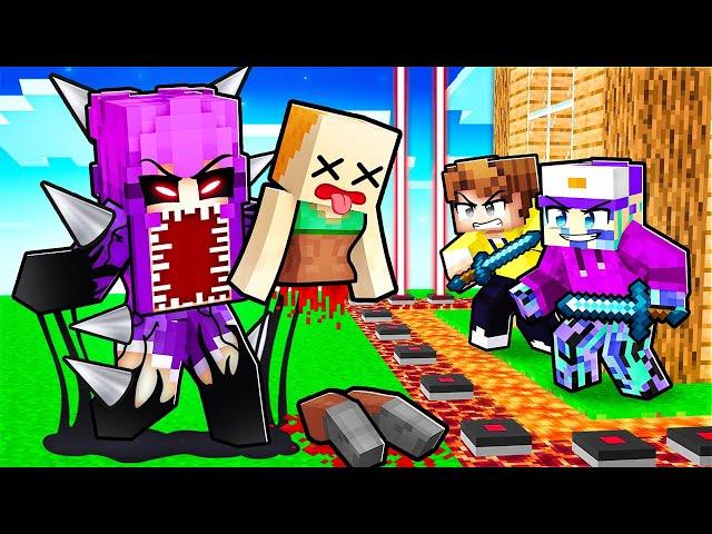 EVIL RUBY vs Security House in Minecraft!