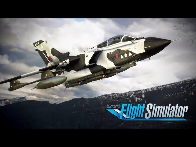 INSANE Realism - EPIC Sounds! | India Foxt Echo - Panavia Tornado GR.1 | 4K Full Flight | MSFS