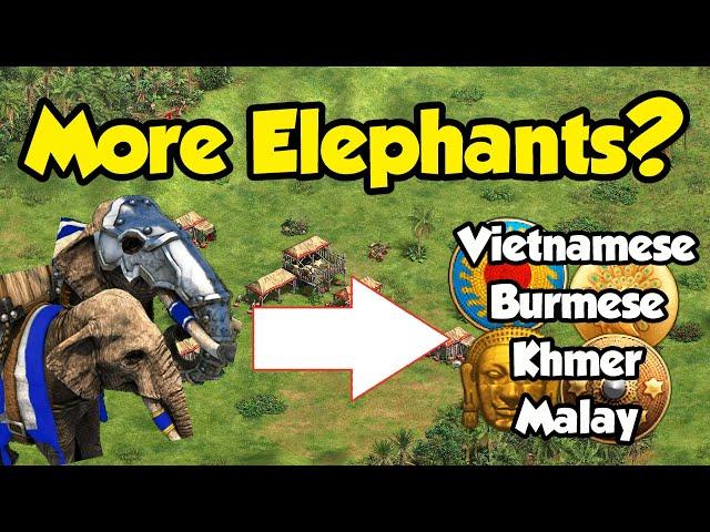 Give more civs elephant archers! (AoE2)