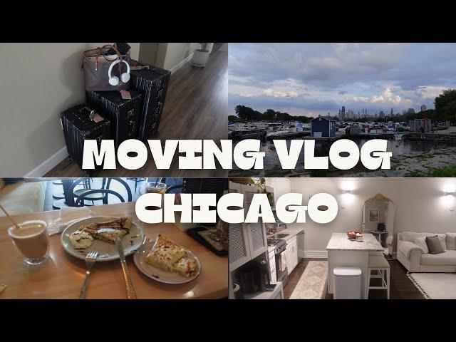 VLOG 1: MOVING TO CHICAGO AND APARTMENT TOUR