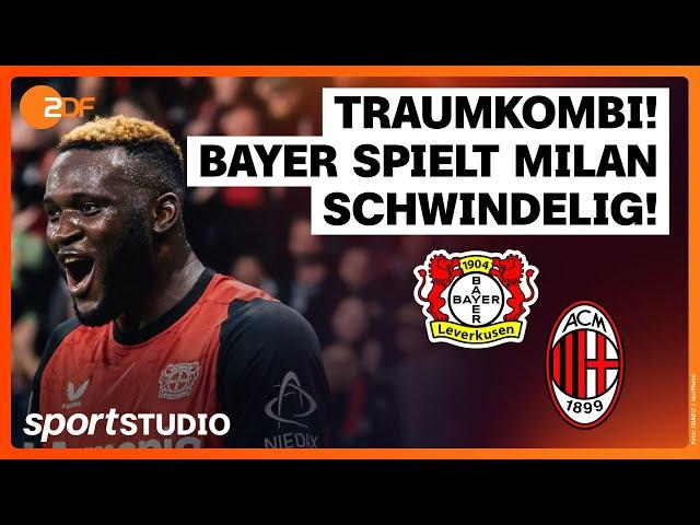 Bayer 04 Leverkusen – AC Mailand | Champions League 2024/25 | sportstudio