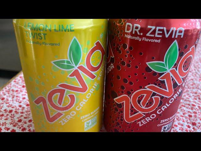 Zevia lemon lime and Dr Zevia review