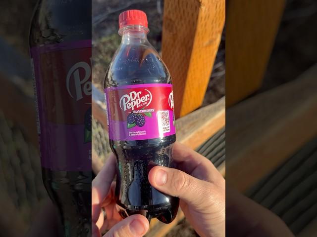 Dr. Pepper Blackberry #shorts #food #asmr #cocacola #pepsi #foodreview #fpy #fpyシ #soda