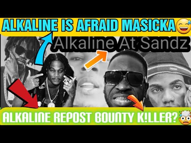 Alkaline Faces Pressure to Repost Bounty's Flyer! World Dawg Exp0se Alkaline!\ Alkaline Vs Masicka.