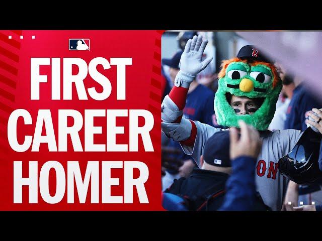 Roman Anthony goes DEEP for his first career home run!