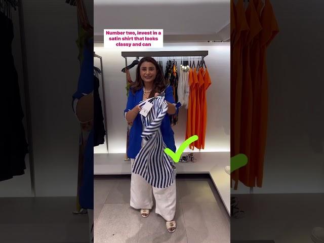 BUY THIS NOT THAT TO LOOK CLASSY | ZARA EDITION PART - 2 | Ishita Saluja | #shorts