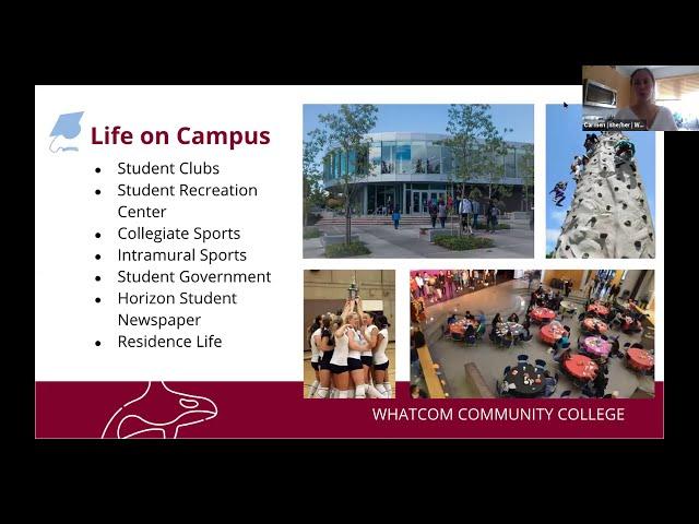 Washington State GEAR UP Virtual Visits - Whatcom CC