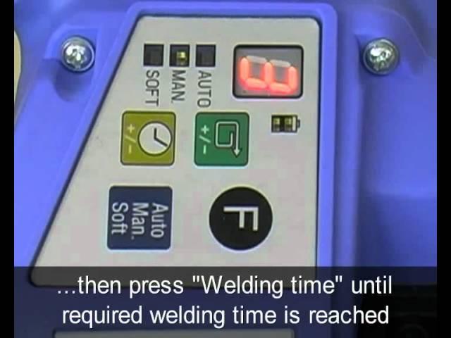 Orgapack ORT 250&400 - setting welding time by quick pak inc.wmv