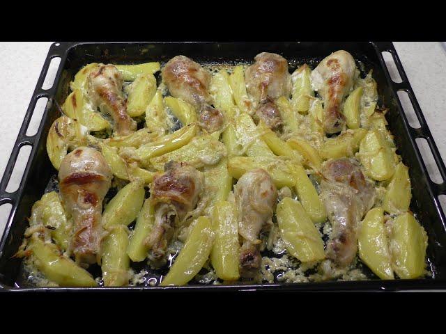 Такое блюдо меня всегда выручает.  Вкусно, просто и не дорого!