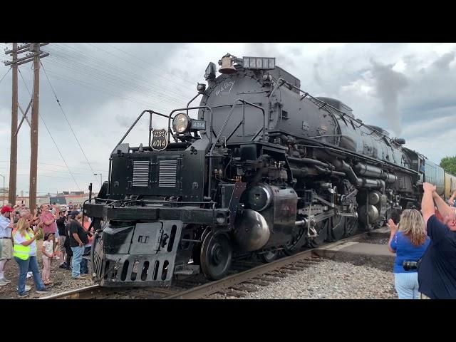 Union Pacific 4014 Big Boy Greeley Departure