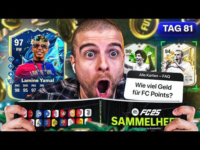 60.000 ABO SPEZIAL Q&A  Kann ich ALLE KARTEN SAMMELN in EA FC 25? TAG 81 