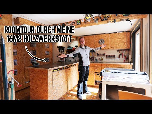  Roomtour durch meine Holzwerkstatt aka Paradies für Angler auf nur 16m2   Clemens der Zimmermann