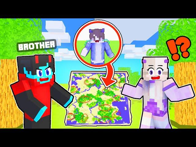 I Met My BROTHER In Minecraft!