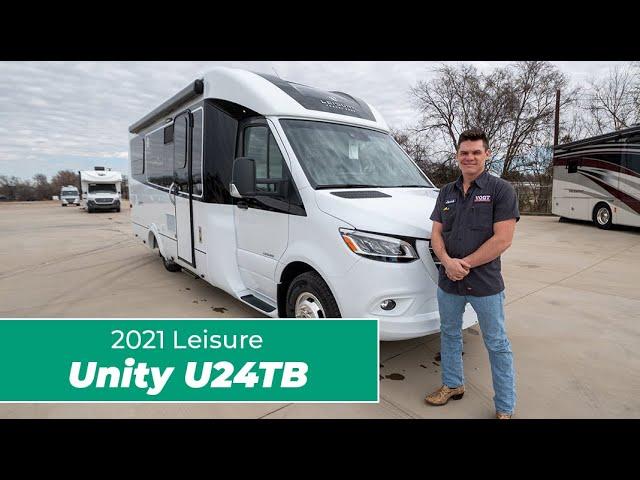 NEW 2021 Leisure Travel Van Unity U24TB | Full Service Walk Through