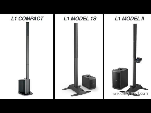 Bose L1 Portable Speaker Systems Overview | UniqueSquared.com