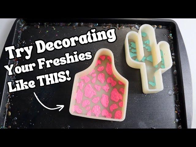 Try Decorating Your Freshies Like This! / Trying a NEW Car Freshie Decorating Method