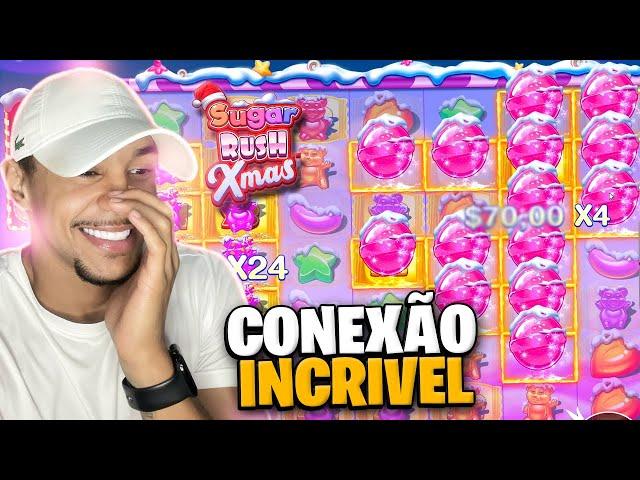 TENTEI IR EM BUSCA DO MAX WIN no sugar rush xmas E ISSO ACONTECEU!