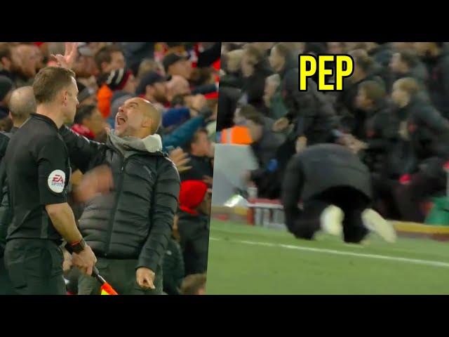 Pep Guardiola Epic Reactions Vs Liverpool