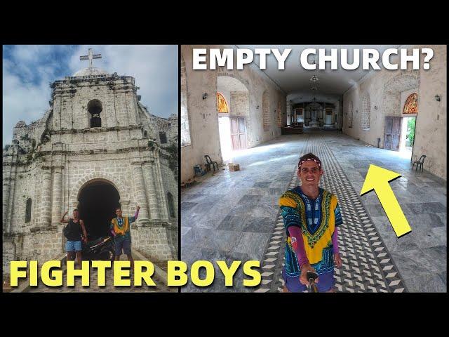 FILIPINO CHURCH With NOTHING? - FIGHTER BOYS Find Big Batanes Island in Bicol!