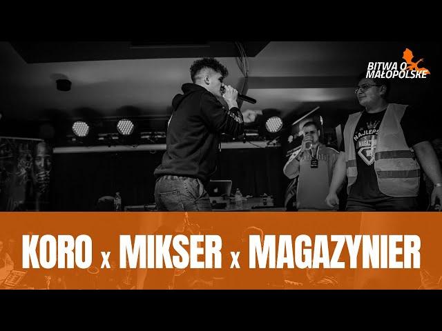 KORO x MIKSER x MAGAZYNIER | Bitwa o Małopolskę 2023 (SHOWCASE)