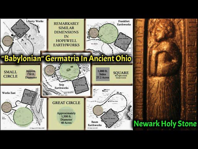 Newark Holy Stone, Babylonian Gematria Numerology, Lead Mines and Canals, Origins Of Swastikas, Ohio