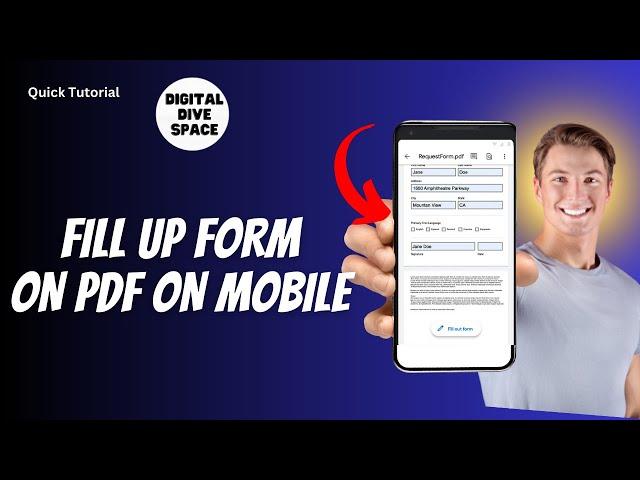 How To Fill Up Form On PDF On Mobile