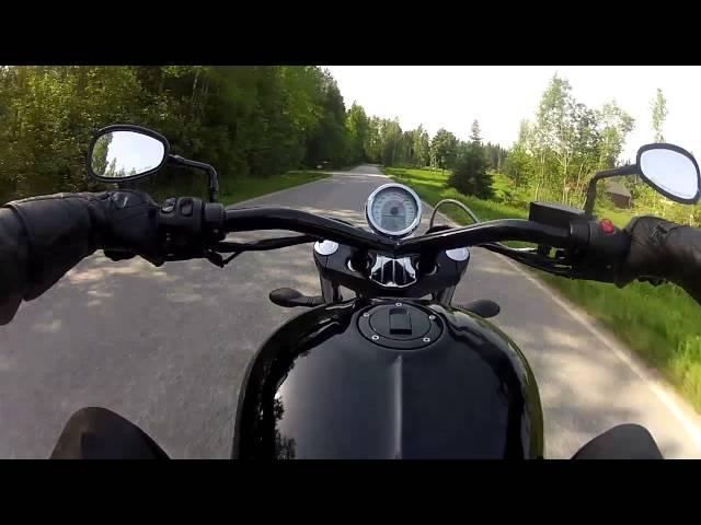 Victory Vegas 8 ball goes Halkivaha, GoPro Hero 2 HD + Chesty Mount