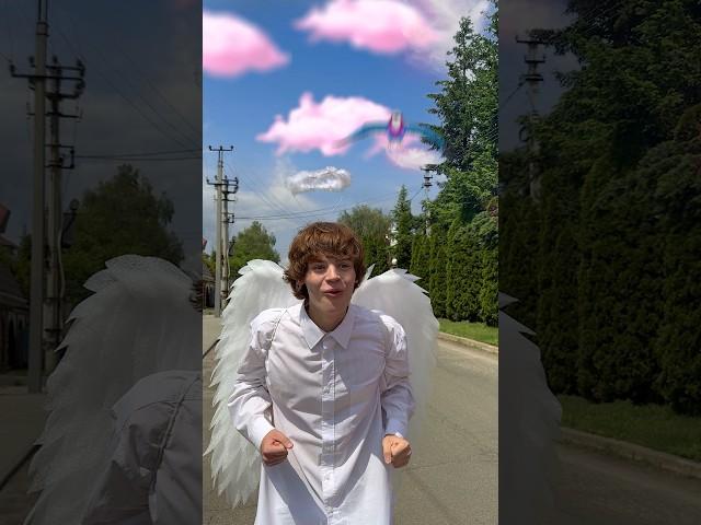 Angel vs Devil!  Cotton Candy Clouds! ️