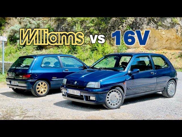 Renault Clio Williams VS Clio 16V : une vraie différence ?