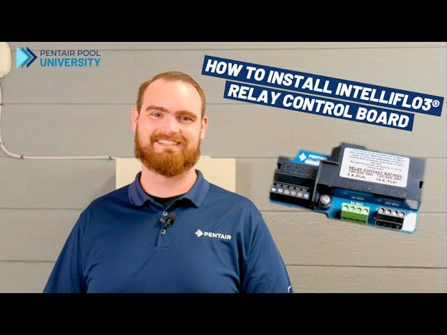 IntelliFlo3® Pool Pump Relay Control Board: Install and Programming