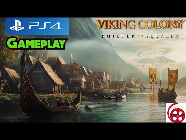 Viking Colony Builder Valhalla: PS4 Gameplay