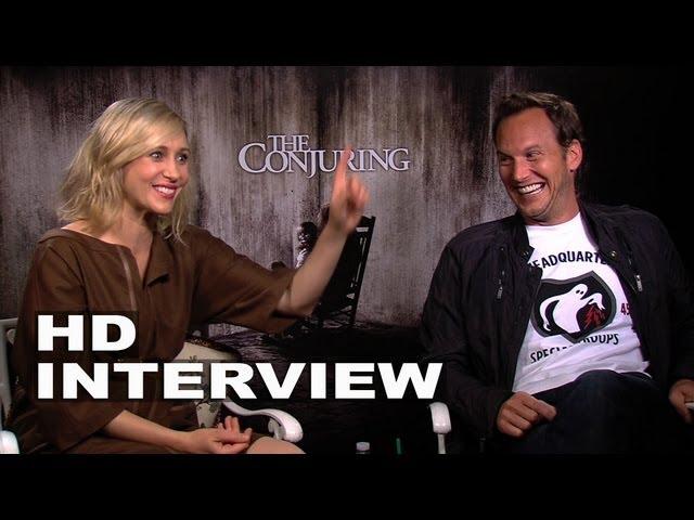 The Conjuring: Funniest Interview You'll Ever See | ScreenSlam