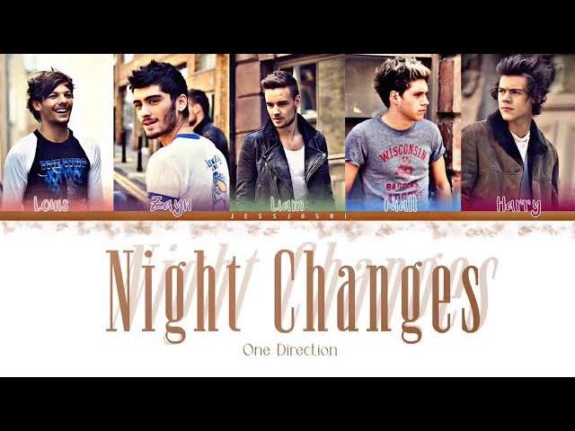 One Direction - Night Changes (Color Coded Lyrics By Jessjoshi)