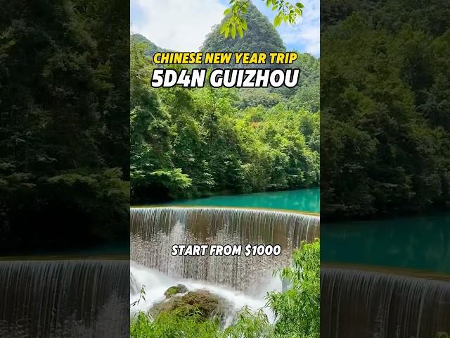 If you want to visit China during new year holiday，don't miss Guizhou City！！ #tourchina #resort