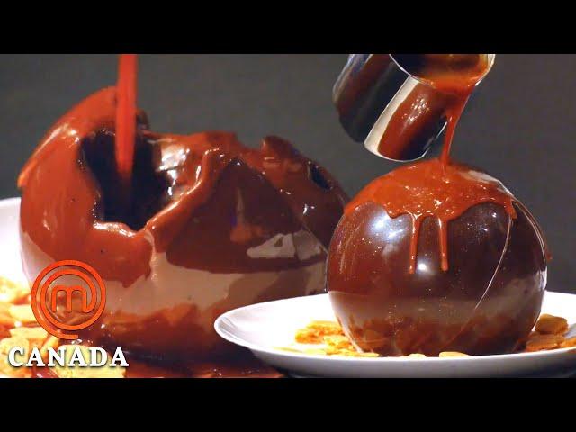 Tempered Chocolate Sphere Replication Challenge! | MasterChef Canada | MasterChef World