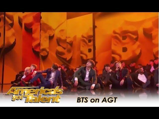 BTS on America's Got Talent FULL Performance!