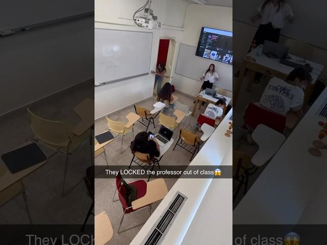 Subscribe for more coding tips⬆️They LOCKED the professor #programming #python #java #ai #html #css