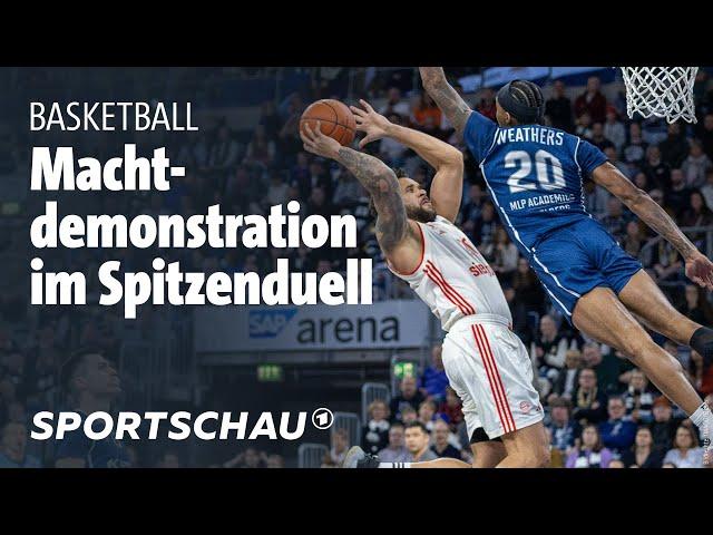 MLP Academics Heidelberg - FC Bayern, Highlights Basketball-Bundesliga | Sportschau