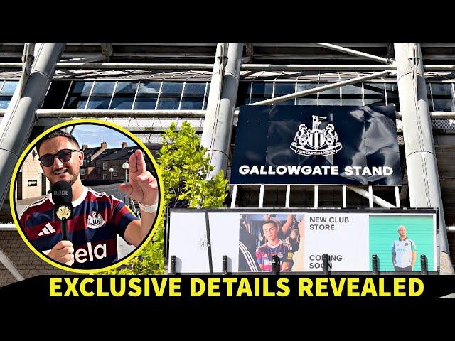 MORE Changes at St. James’ Park + NEW Club Shop Opening Date!!