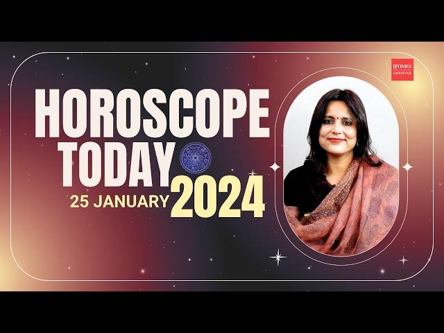 Horoscope Today: Astrological prediction for all Zodiac Signs | January 25, 2024 | Astrology